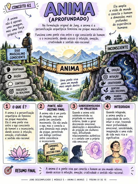 Mapa Anima, do Jung Descomplicado, módulo 5