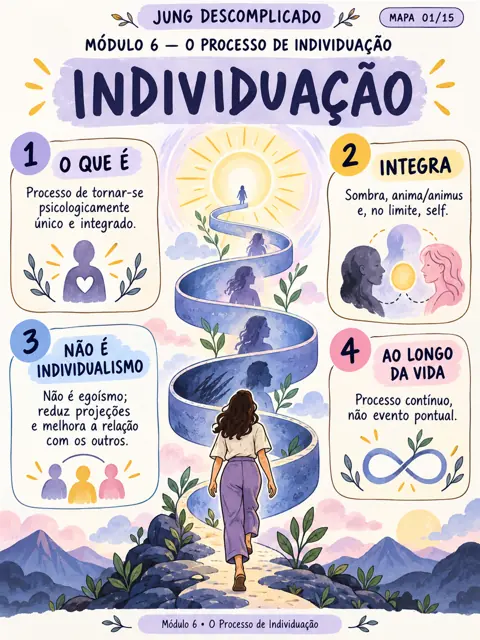 Mapa Individuação, do Jung Descomplicado, módulo 6